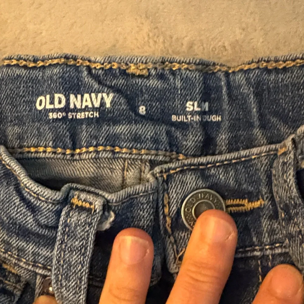The Children's Place & old navy Boys Blue Denim Jeans - All size 8 adjust waist